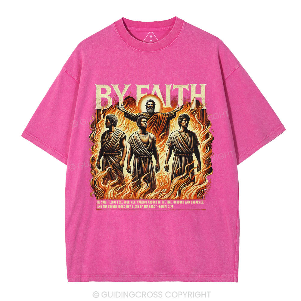 By Faith Christian Washed T-Shirt