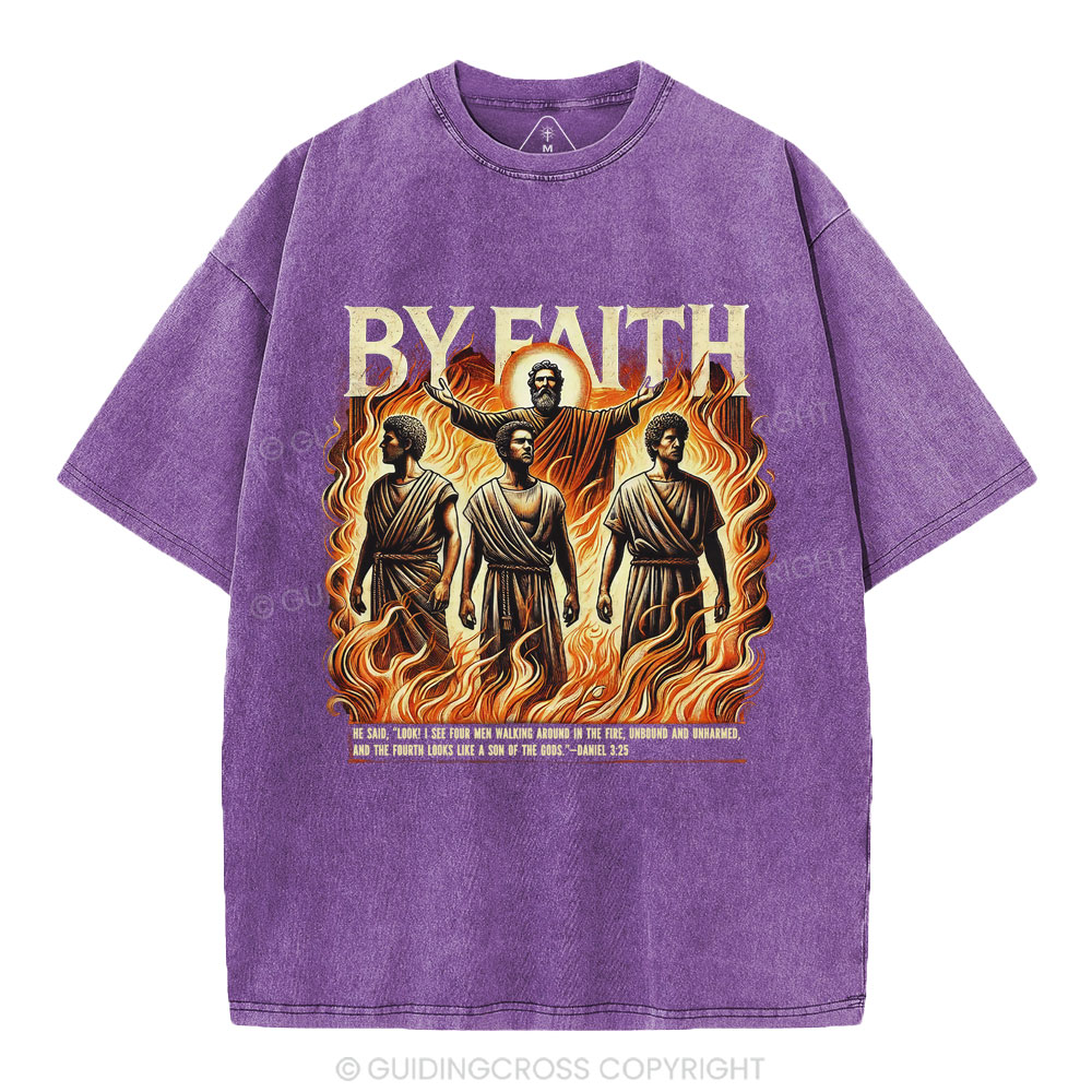 By Faith Christian Washed T-Shirt