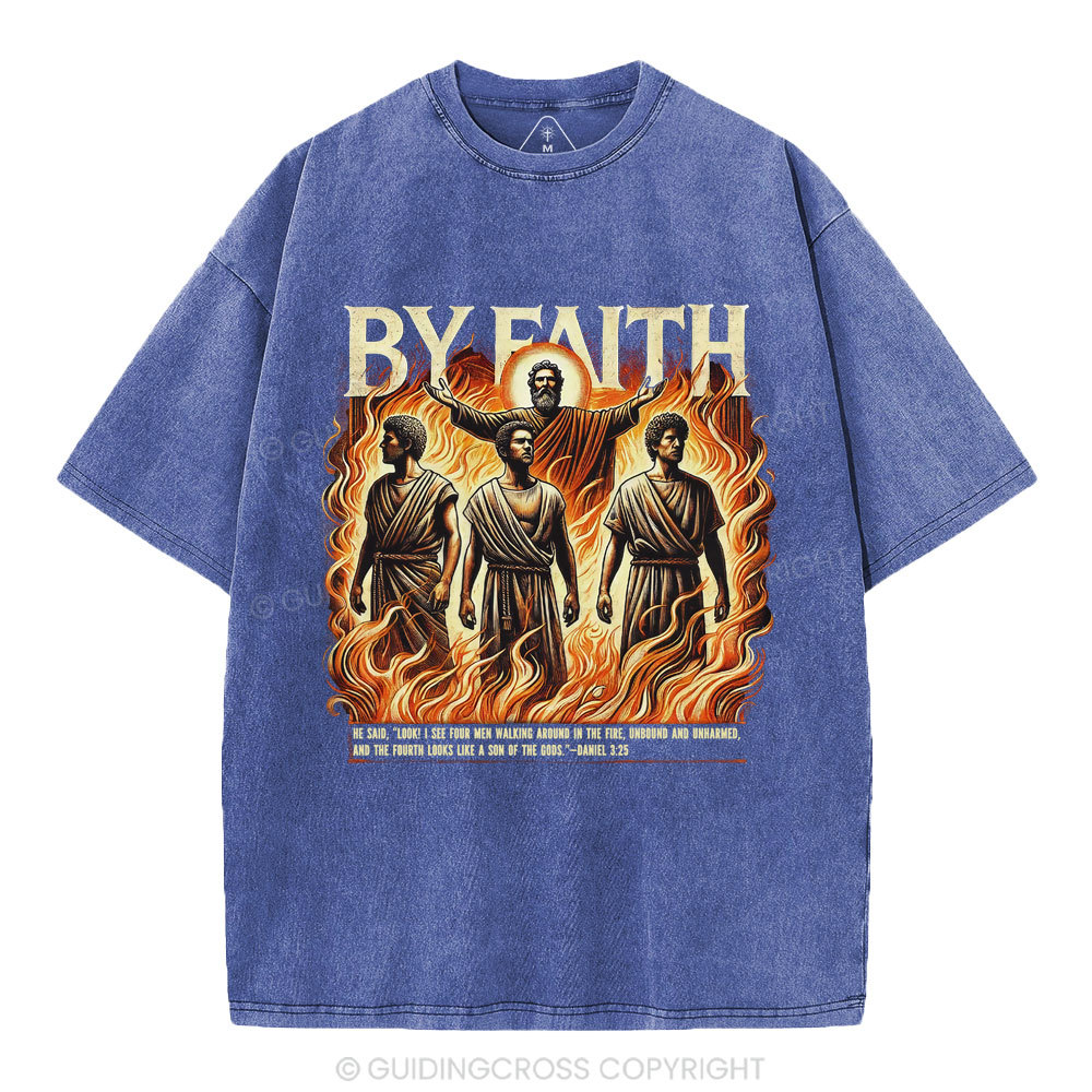 By Faith Christian Washed T-Shirt