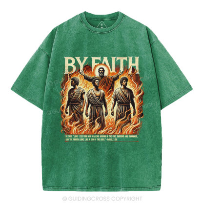 By Faith Christian Washed T-Shirt