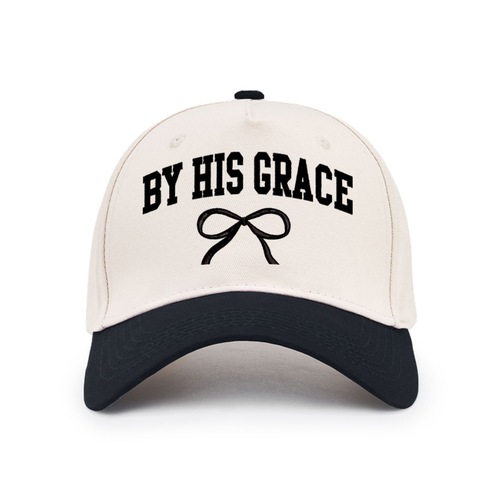 By His Grace Christian Trucker Hat