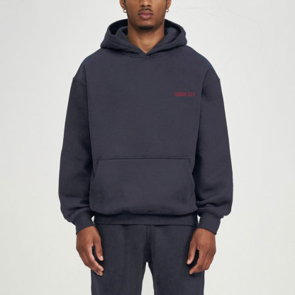 By His Wonds We Are Healed Christian Fleece Hoodie Set