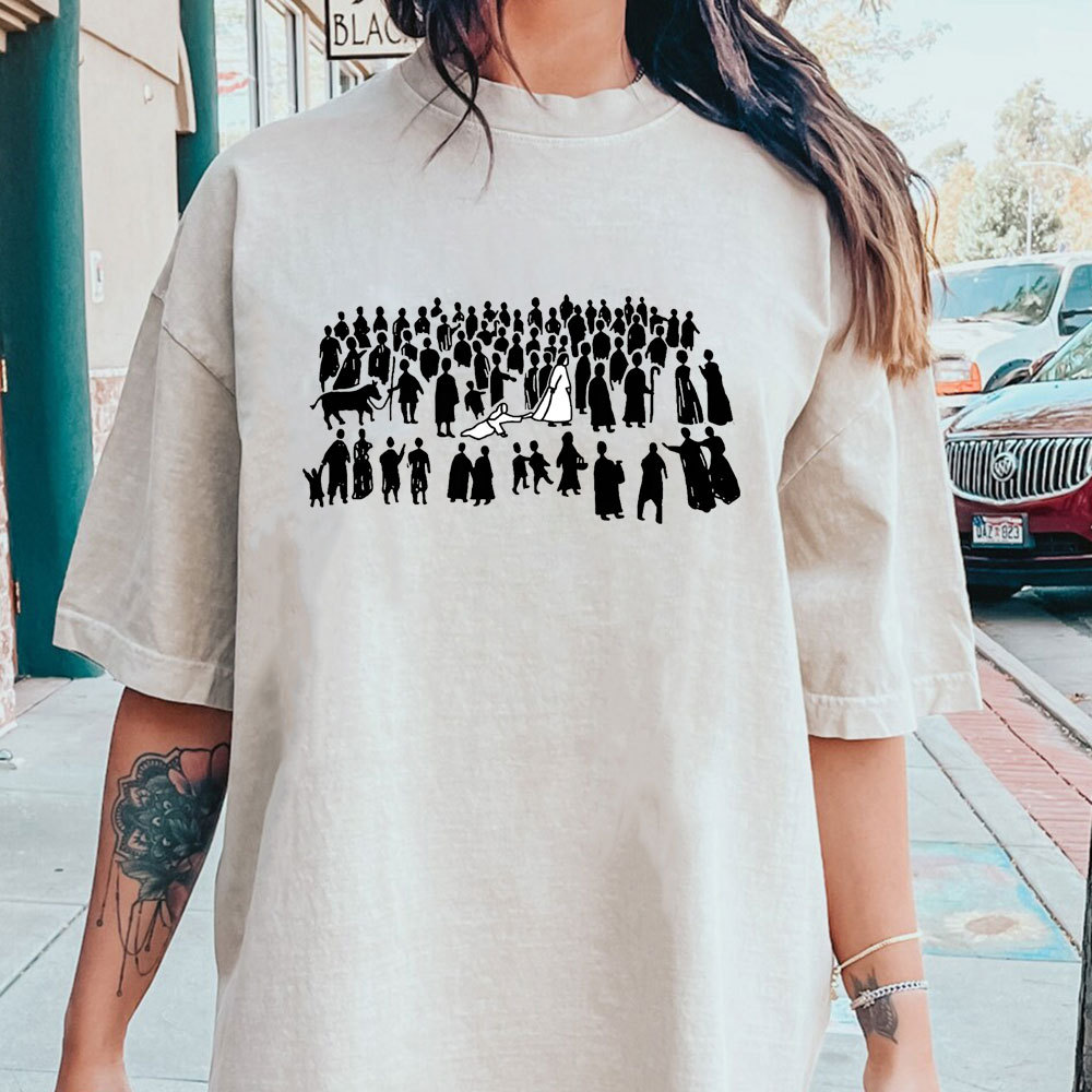 By His Wounds Chirstian Washed T-Shirt