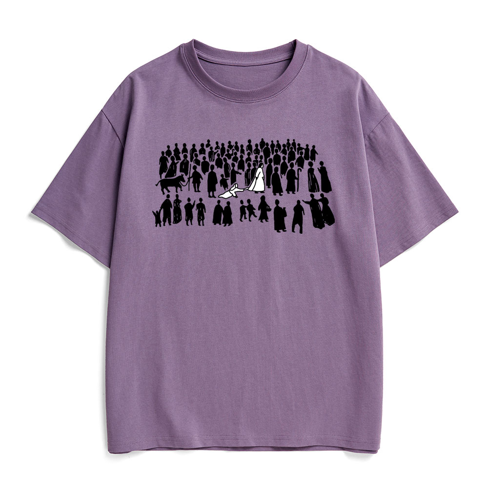 By His Wounds Christian Heavy Cotton T-Shirt