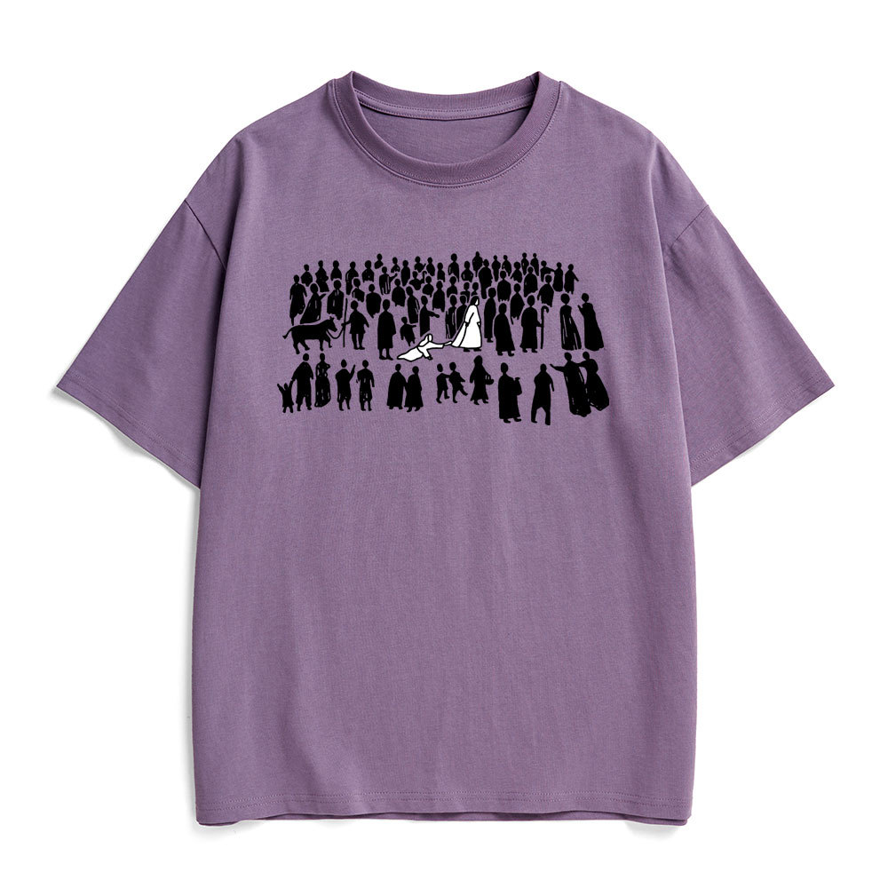 By His Wounds Christian Heavy Cotton T-Shirt