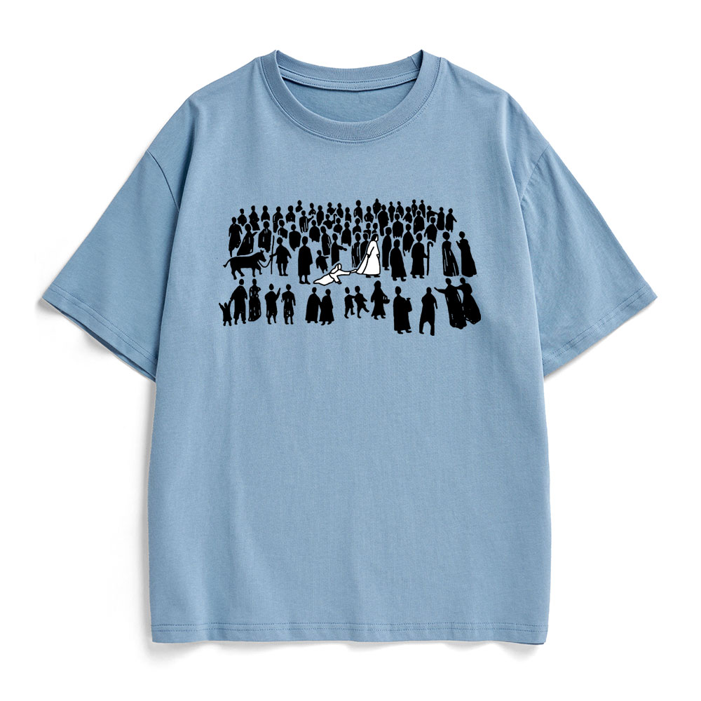 By His Wounds Christian Heavy Cotton T-Shirt