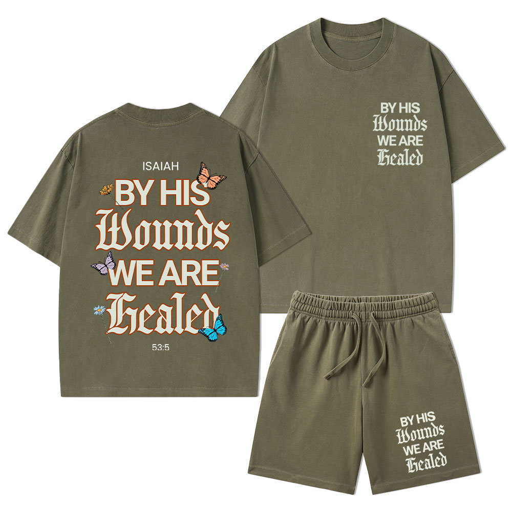 Sample Christian Washed T-Shirt & Shorts Sale - GuidingCross