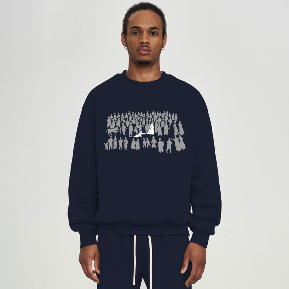 By His Wounds ChristianFleece Sweatshirt