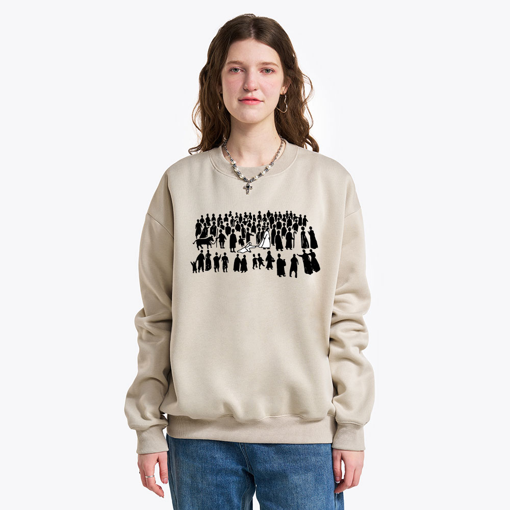 By His Wounds ChristianFleece Sweatshirt