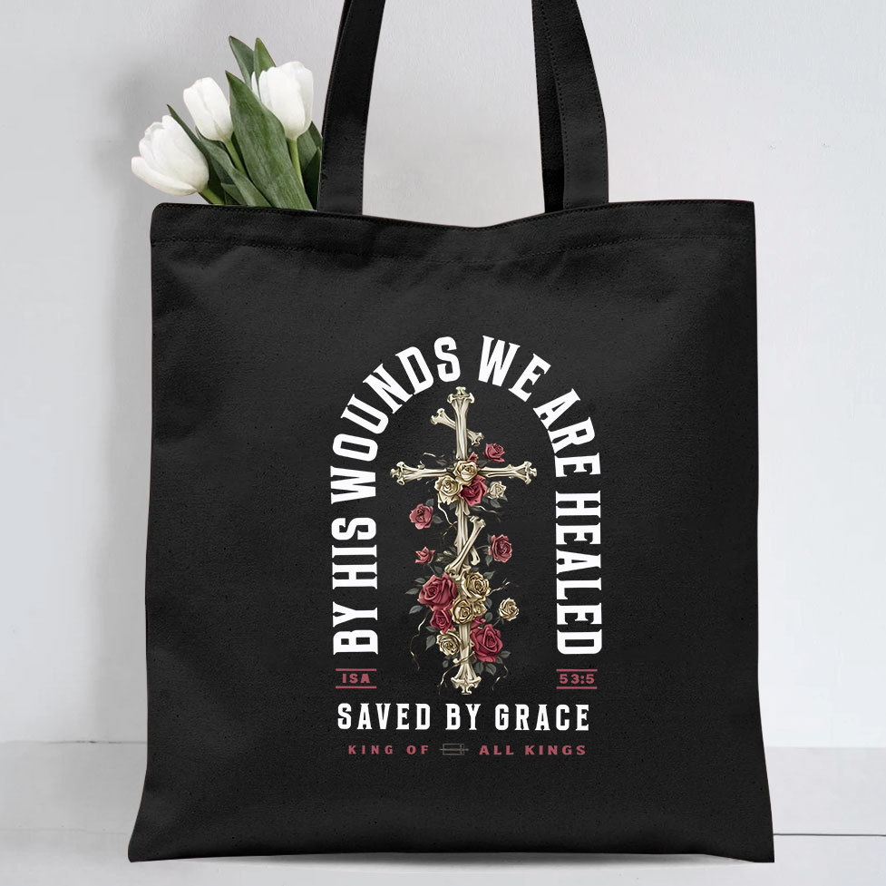Yhwh Unisex Christian Canvas Tote Bag Sale - GuidingCross