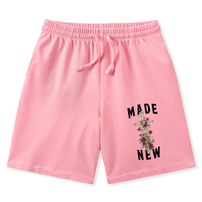 By His Wounds We Are Healed Christian Washed Shorts