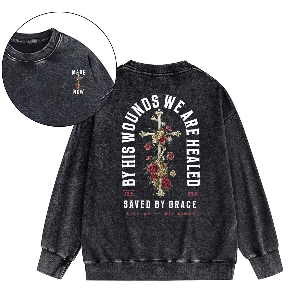 Yeshua He Saves Lion Christian Sweatshirt Sale - GuidingCross