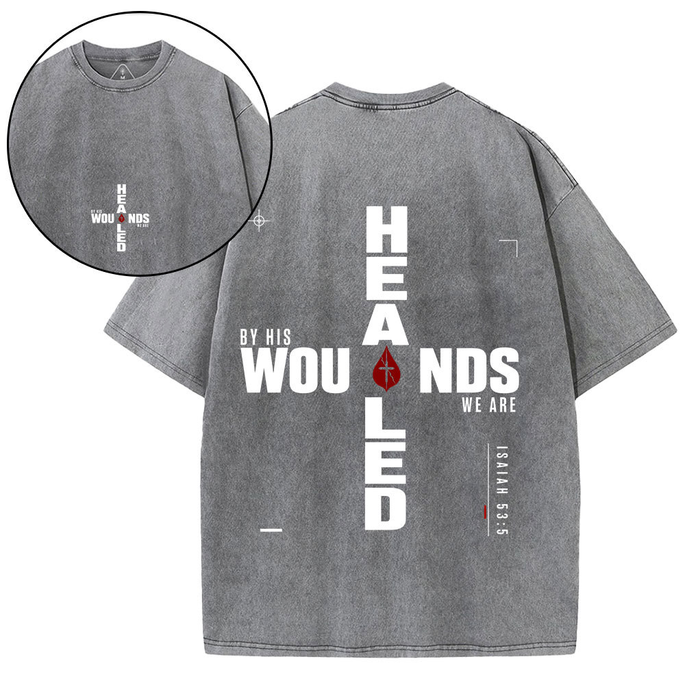 New-Sample Christian Washed T-Shirt双面原件31.95 Sale - GuidingCross