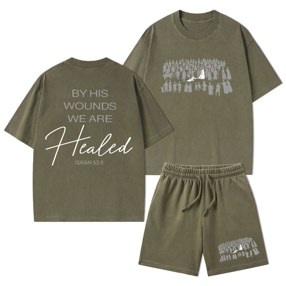 Sample Christian Washed T-Shirt & Shorts Sale - GuidingCross