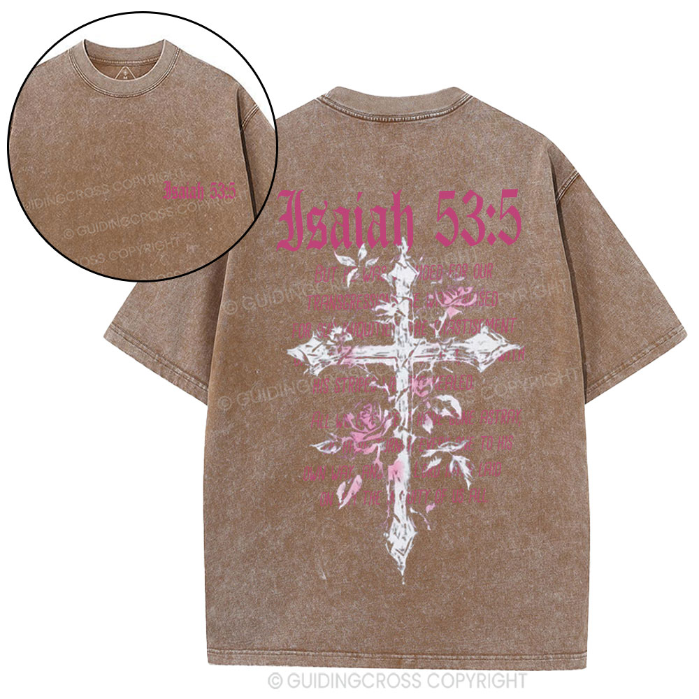 New-Sample Christian Washed T-Shirt Sale - GuidingCross