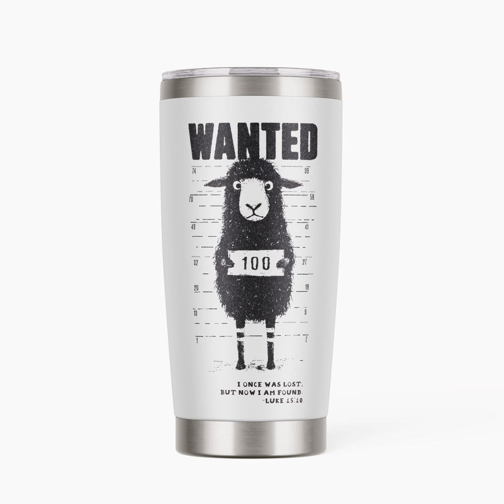 Wanted Christian 20OZ Tumbler