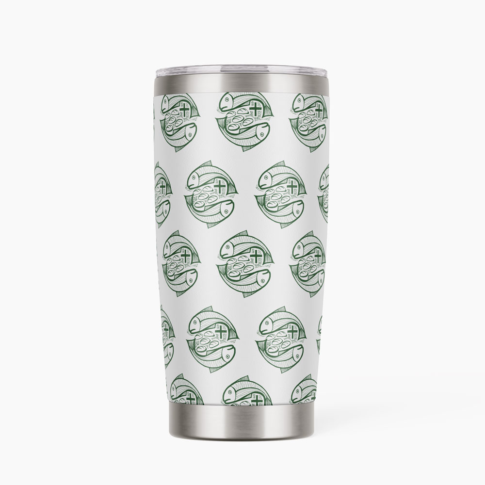 Personalized Fish And Bread Christian 20OZ Tumbler