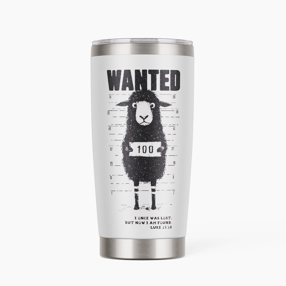 Wanted Christian 20OZ Tumbler