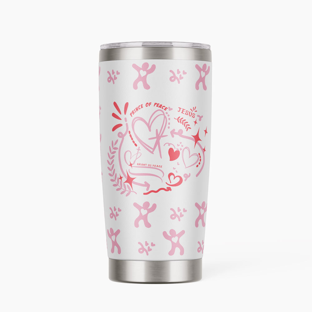 Personalized Prince Of Peace Christian 20OZ Tumbler
