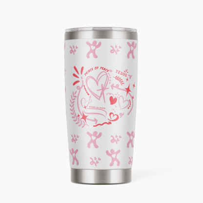 Personalized Prince Of Peace Christian 20OZ Tumbler