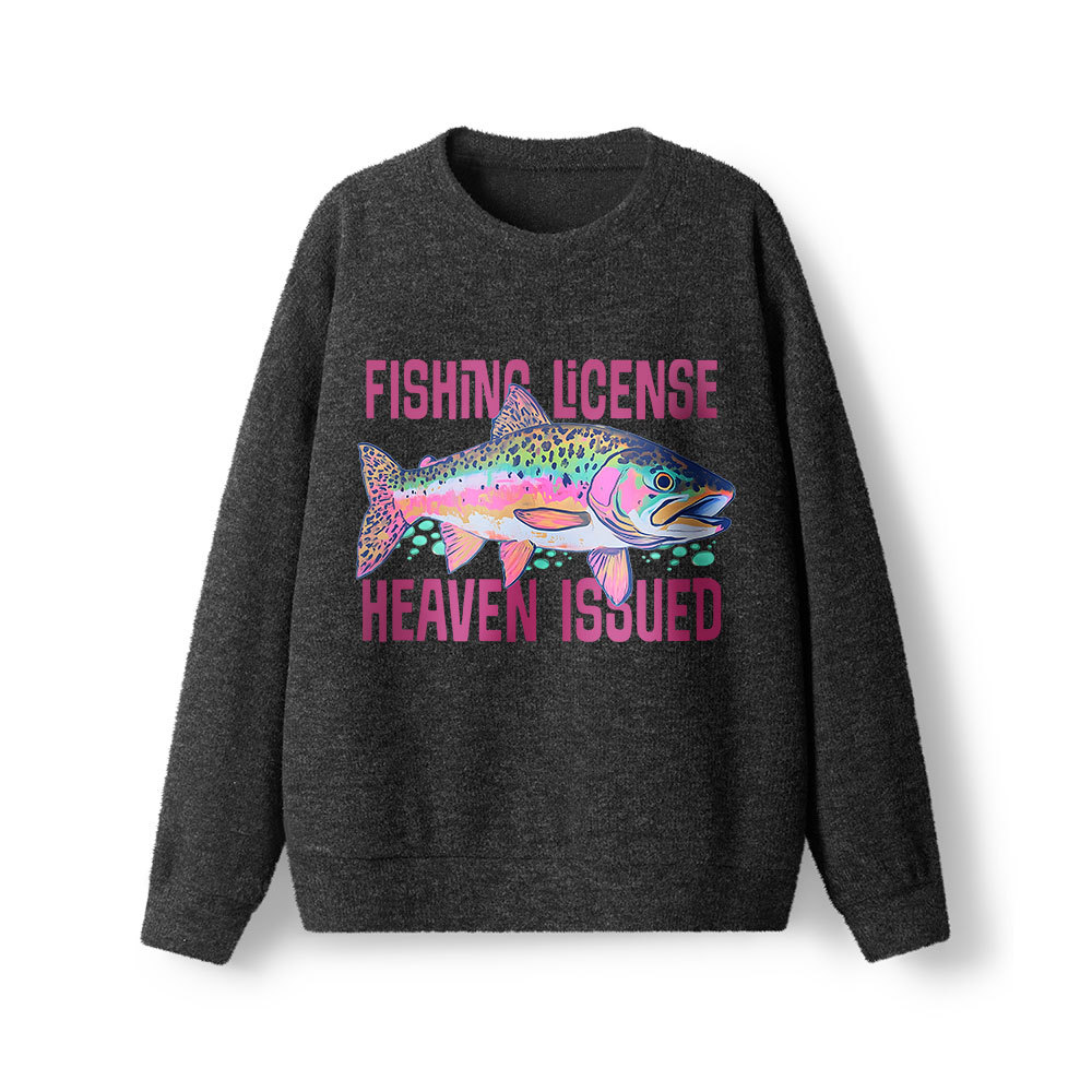 He Called Me To Fish Lightweight Sweater