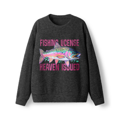 He Called Me To Fish Lightweight Sweater