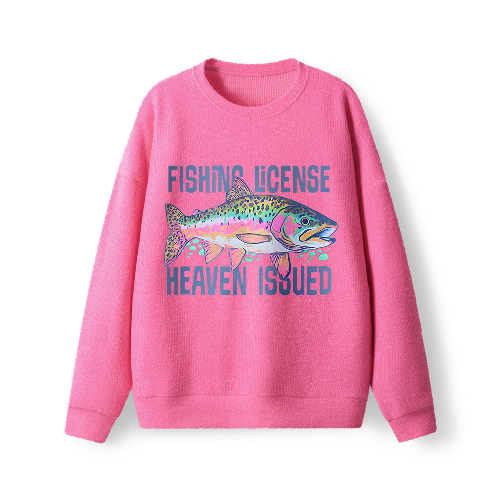 He Called Me To Fish Lightweight Sweater