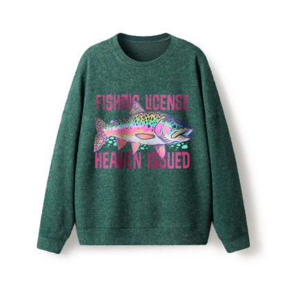 He Called Me To Fish Lightweight Sweater