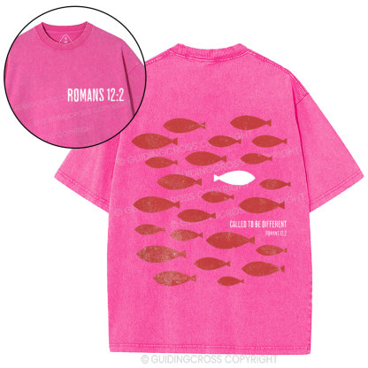 Called To Be Different Christian Washed T-Shirt