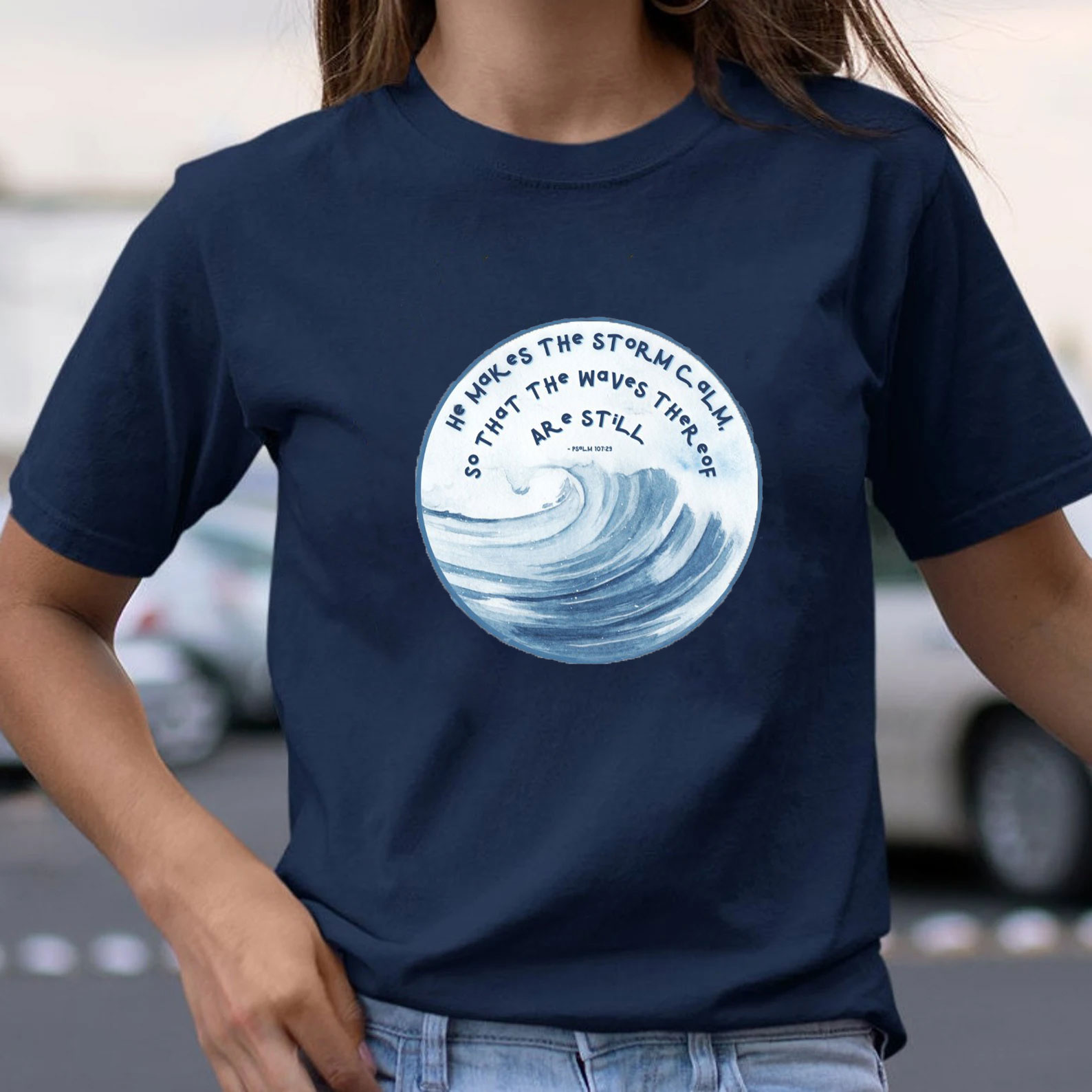 Calm The Storm And Waves Christian