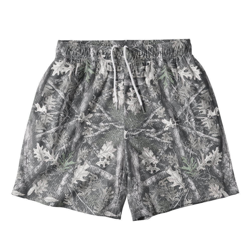 Camo Yeshua Christian Mesh Shorts