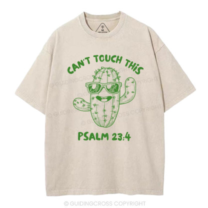 Can't Touch This Christian Washed T-Shirt