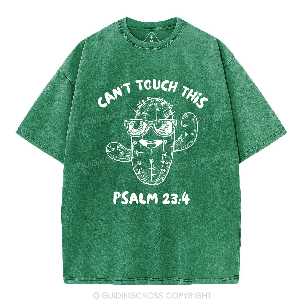 Can't Touch This Christian Washed T-Shirt