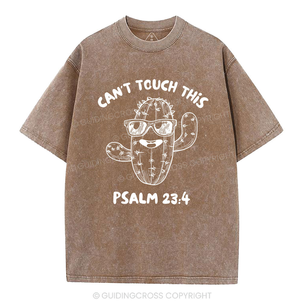 Can't Touch This Christian Washed T-Shirt