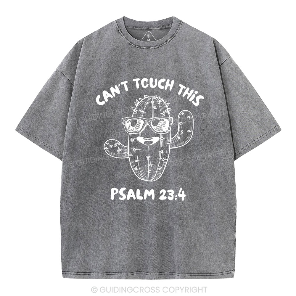 Can't Touch This Christian Washed T-Shirt