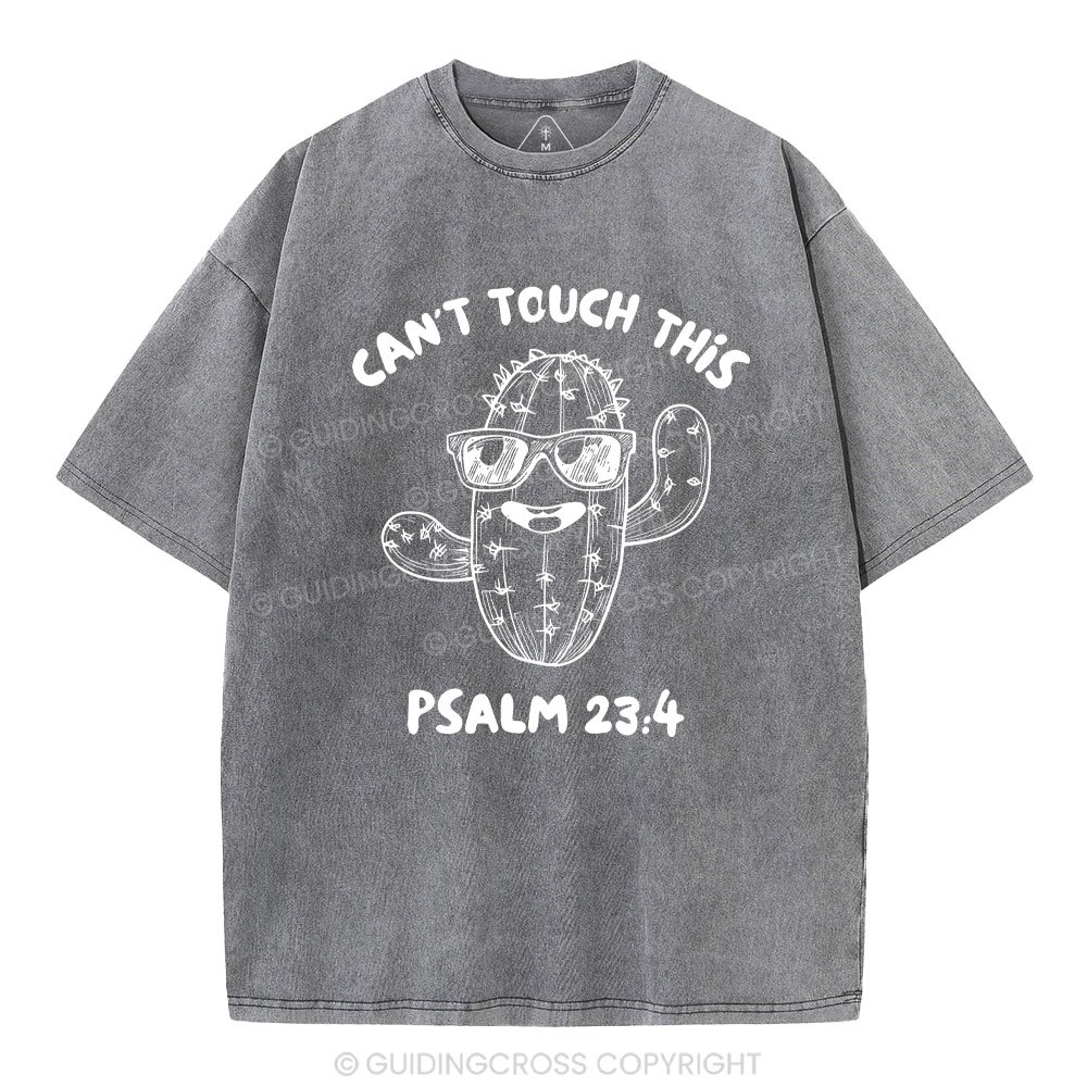 Can't Touch This Christian Washed T-Shirt