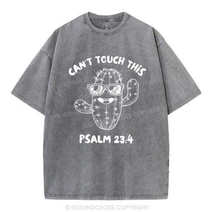 Can't Touch This Christian Washed T-Shirt