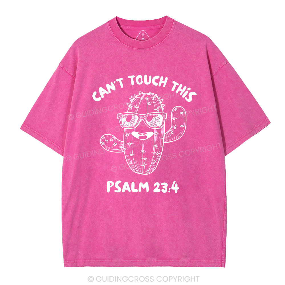 Can't Touch This Christian Washed T-Shirt