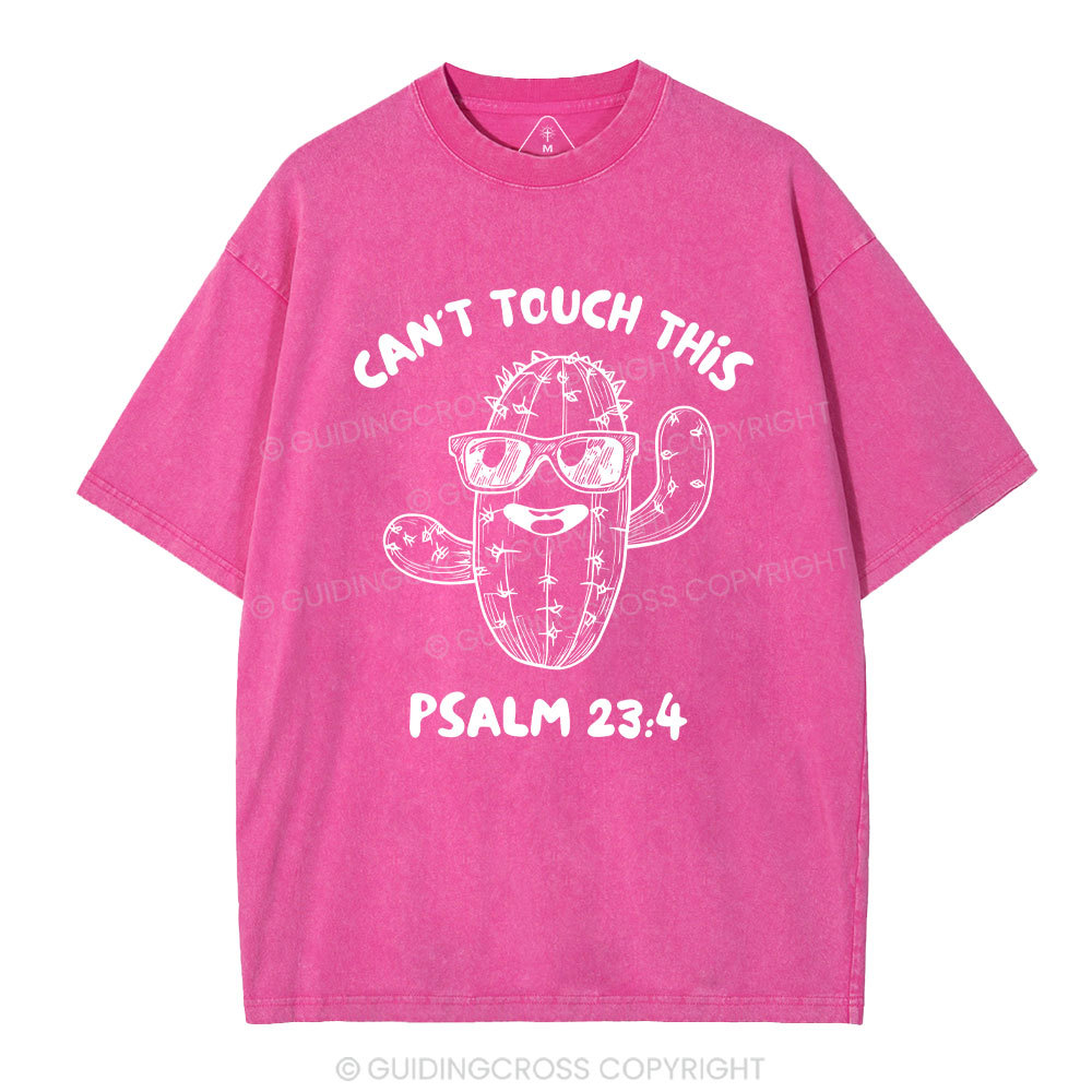 Can't Touch This Christian Washed T-Shirt