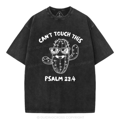 Can't Touch This Christian Washed T-Shirt