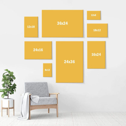 Christian Alphabet Personalized Name DIY Canva Wall Art