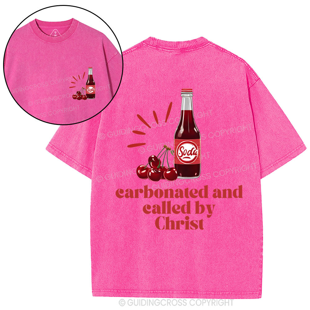 Carbonated And Called By Christ Christian Washed T-Shirt