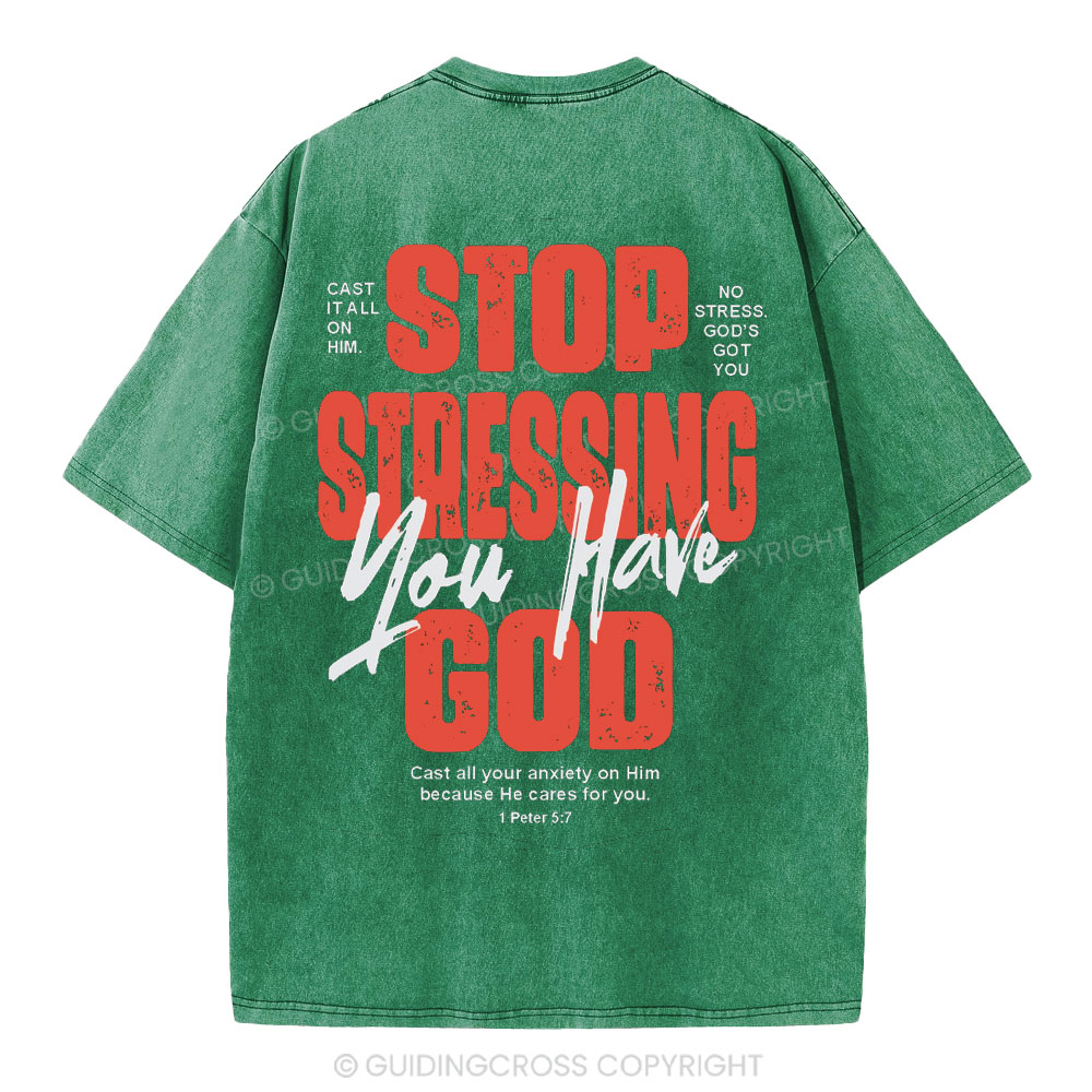 New-Sample Christian Washed T-Shirt Sale - GuidingCross