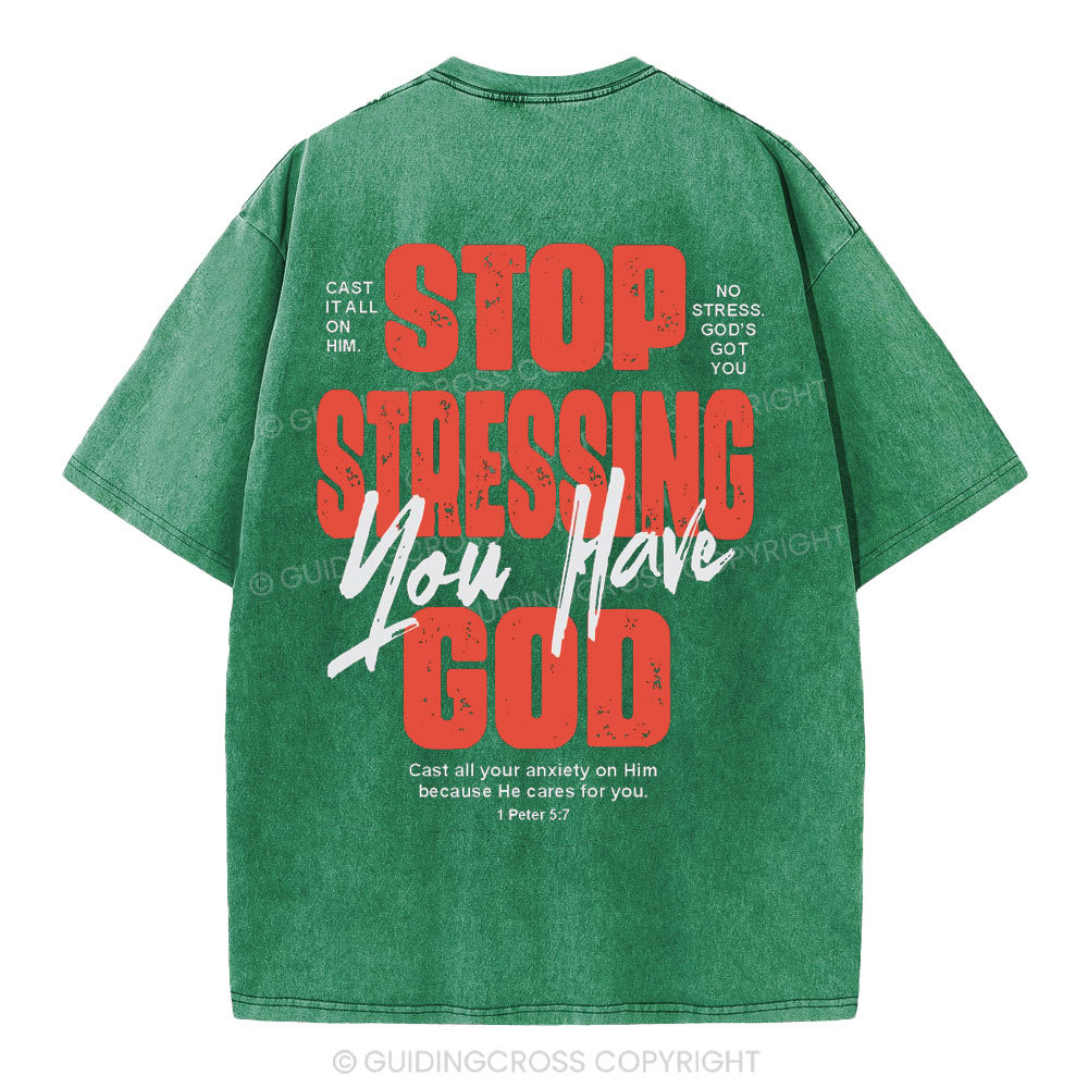 New-Sample Christian Washed T-Shirt Sale - GuidingCross
