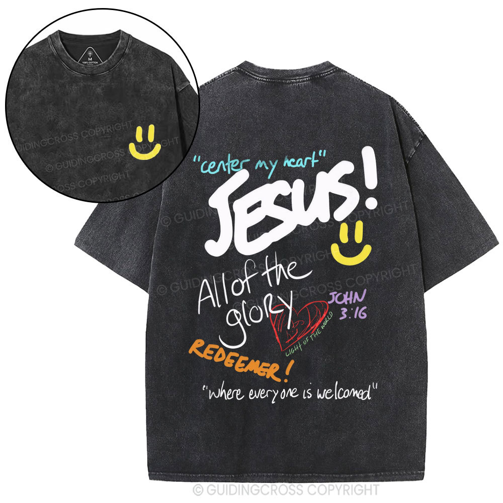 New-Sample Christian Washed T-Shirt Sale - GuidingCross