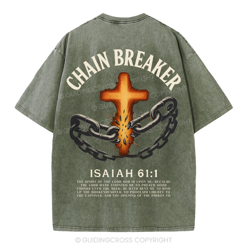 New-Sample Christian Washed T-Shirt Sale - GuidingCross