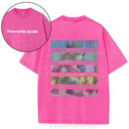 Charm Is Deceptive Christian Washed T-Shirt