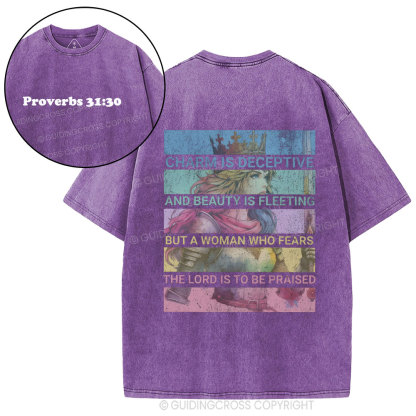 Charm Is Deceptive Christian Washed T-Shirt