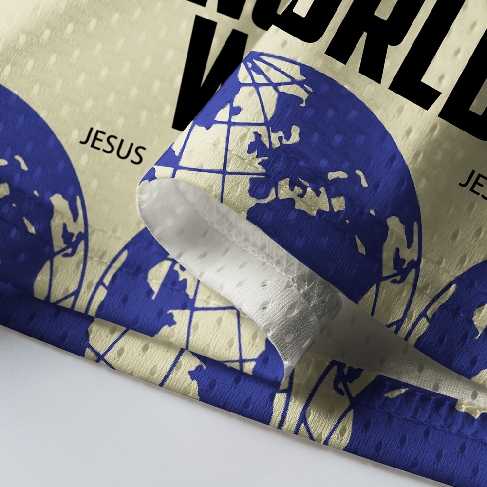 Chase Jesus Not The World Christian Mesh Jersey