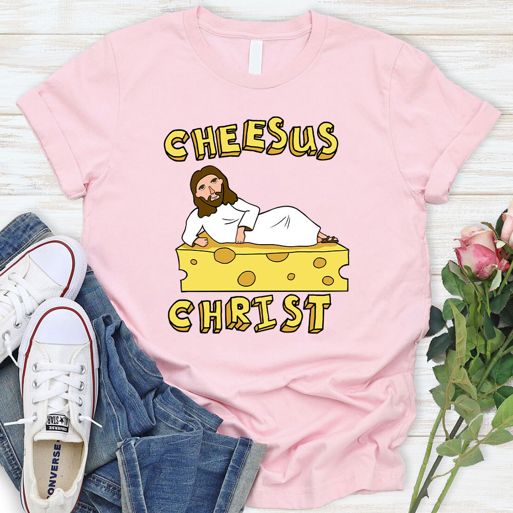Cheesus Christ Christian T-Shirt